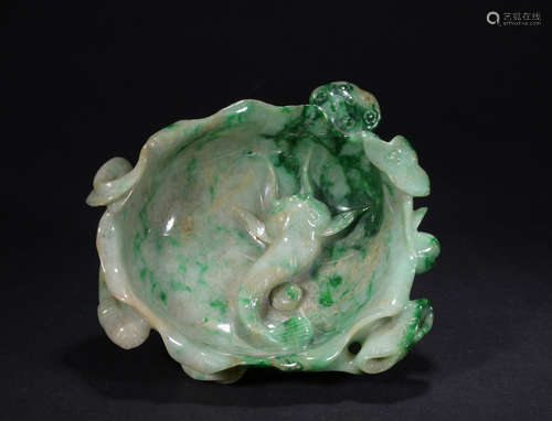 A jade washer