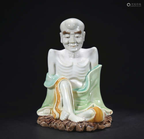 A porcelain figure