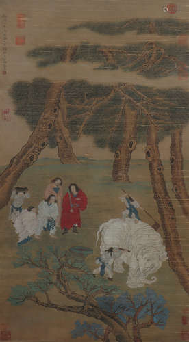 A Liu songnian's painting