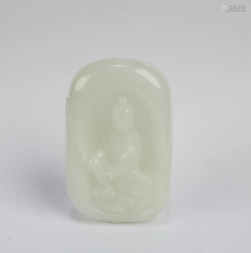 Chinese Hetian Jade Ornament