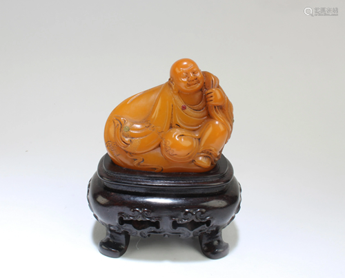 Antique Chinese Soapstone Ornament