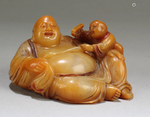 Chinese Soapstone Statue