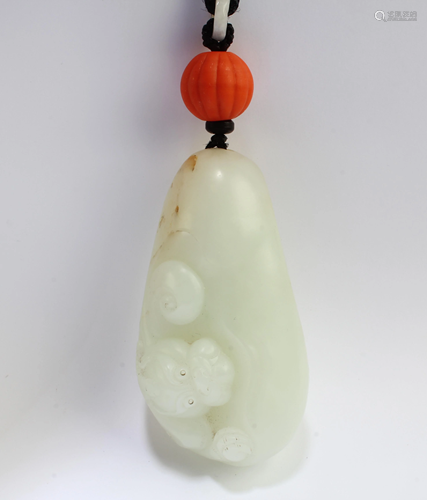 A Carved Jade Ornament