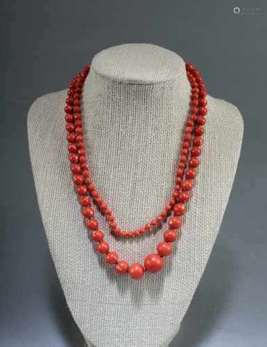 A Coral Necklace