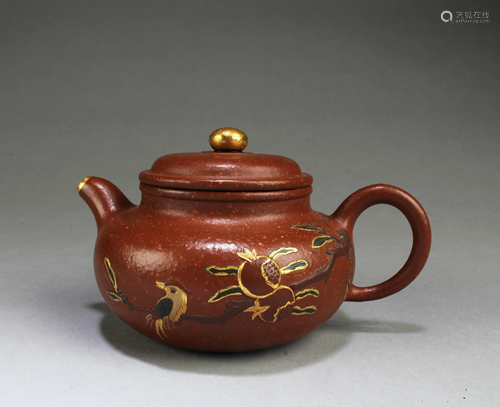 Chinese Zisha Teapot