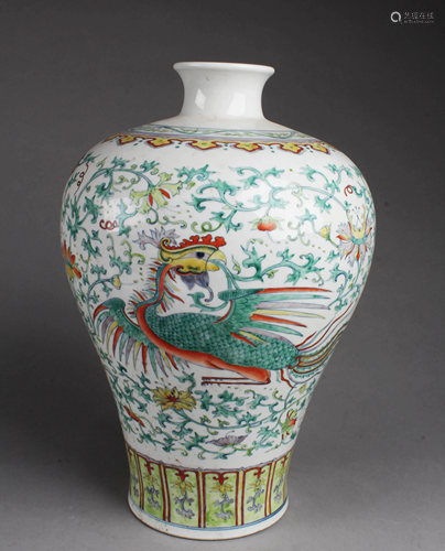 Chinese Doucai Porcelain Vase