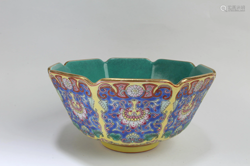 Chinese Blue & White Porcelain Bowl