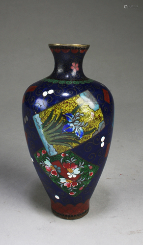 Antique Enamel Vase