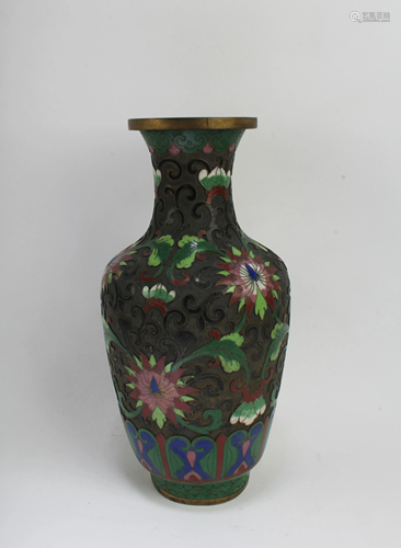 Antique Chinese Cloisonne Vase