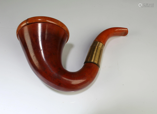 Antique Pall Mall Meerschaum Smoking Pipe