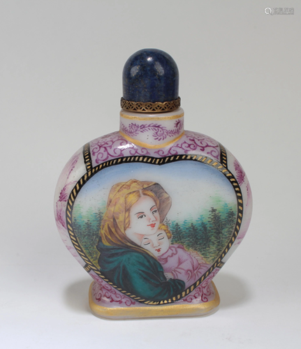 Chinese Peking Glass Snuff Bottle