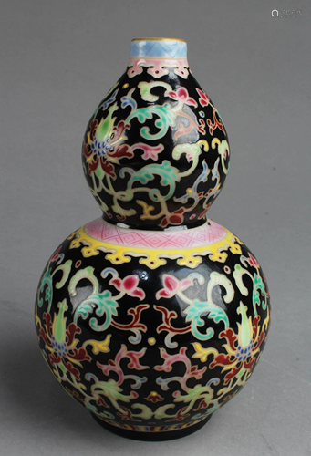 Chinese Porcelain Double Gourd Vase