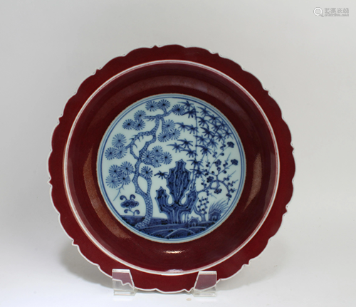 Chinese Porcelain Plate