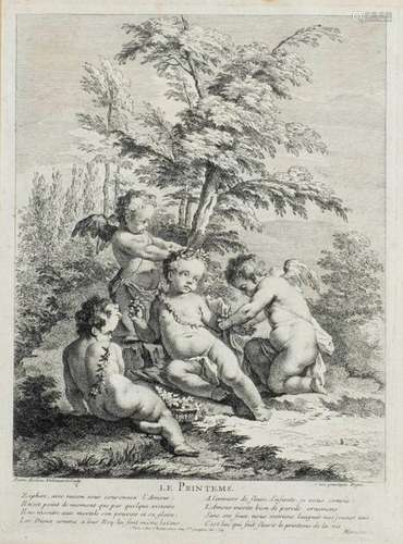 According to François Boucher \nTHE FOUR SEASONS \nS…