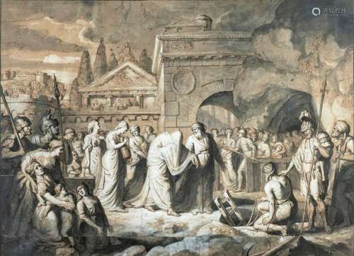 Late 18th century French school \nTHE SACRIFICE OF …