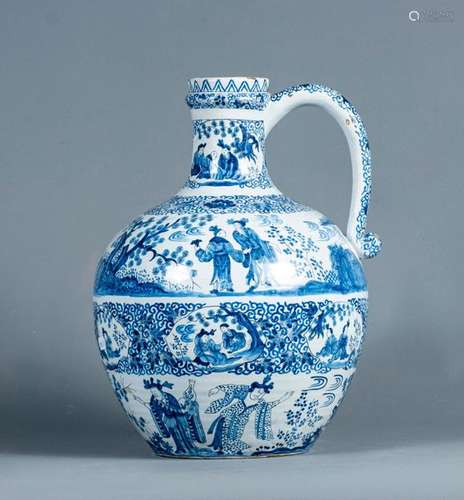 Delft (in DE taste) \nCHINESE DECORATED COFFEE POT.…