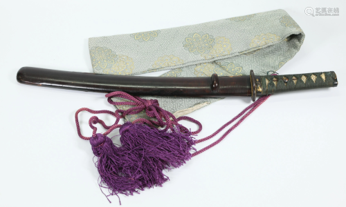 Japanese Samurai Wakizashi Short Sword