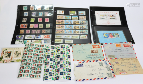 Assorted Group of Stamps, Chinese, USA, England