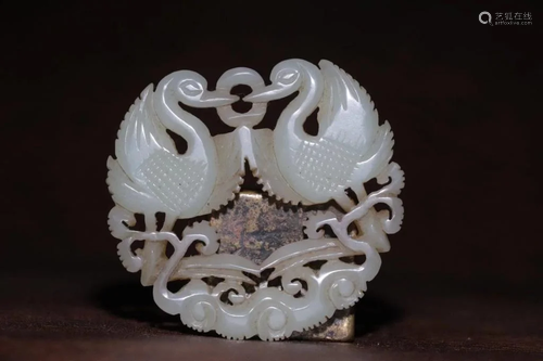 A Hetian Jade Ornament