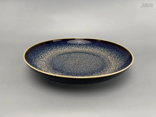 A Jian Kiln Porcelain Plate