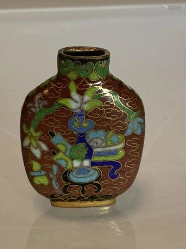 Cloisonne Snuff Bottle