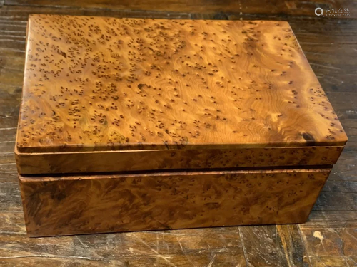 Thuya Wood Storage Box