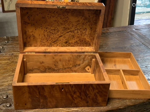 Thuya Wood Storage Box