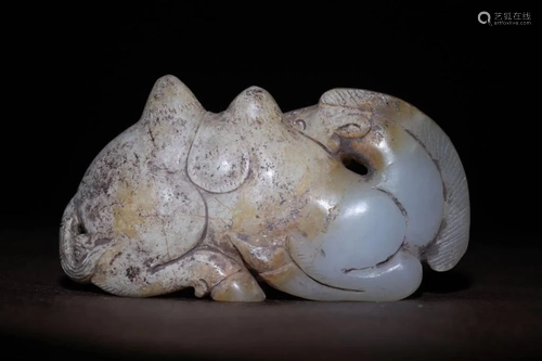 A Hetian Jade Ornament