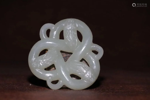 A Hetian Jade Ornament