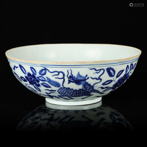 Chinese Blue White Porcelain Bowl