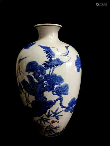 Chinese Blue White Porcelain Vase