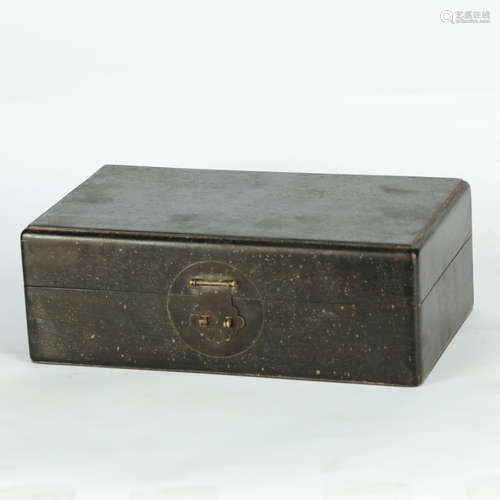 Chinese Hardwood Cover Box