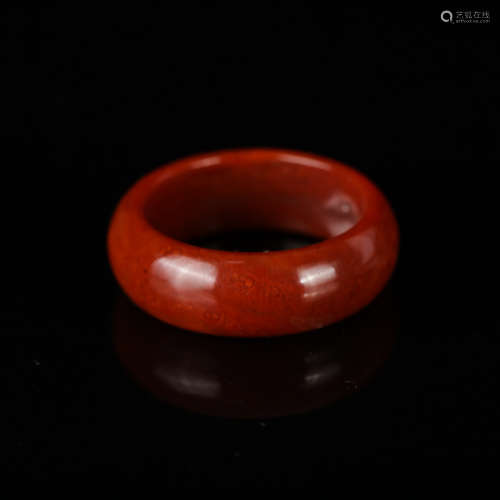 Chinese Agate Ring