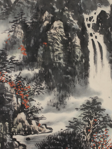 CHINESE LANDSCAPE SCROLL