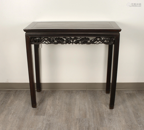 CHIINESE CARVED SIDE TABLE