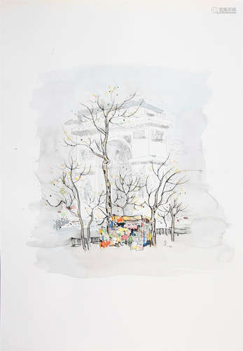 WU GUANZHONG      TRIUMPHAL ARCH