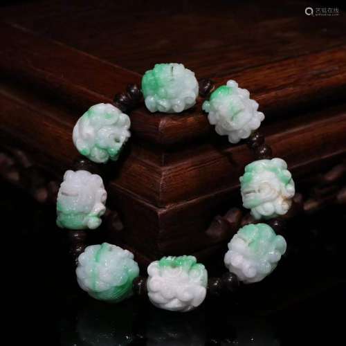 A Jadeite Bracelet
