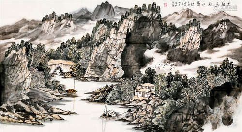 李玉田 山水 软片