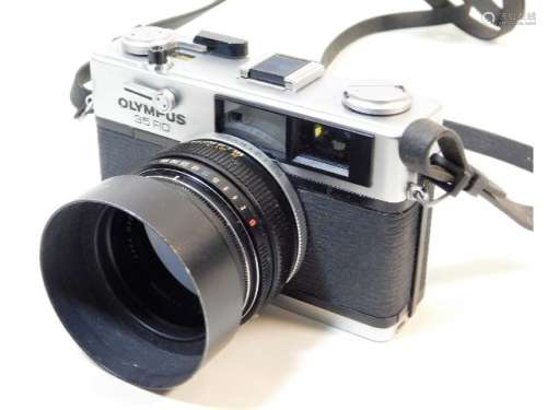 An Olympus 35RD Range Finder 40mm lens