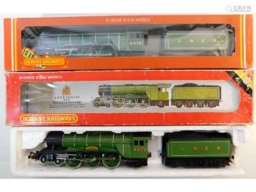 Two boxed 00 gauge Hornby model trains: R845 LNER