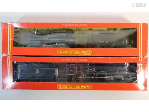 Two boxed 00 gauge Hornby model trains: R380 BR 4-