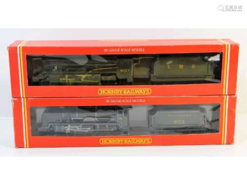 Two boxed 00 gauge Hornby model trains: R315 LMS 2