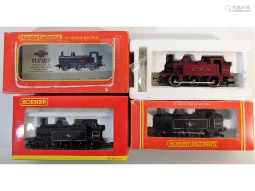 Three boxed 00 gauge Hornby model trains: R452 LMS