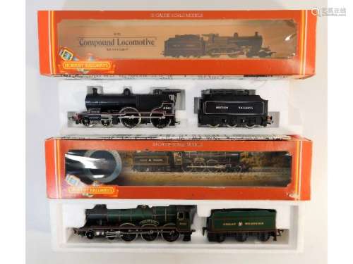 Two boxed 00 gauge Hornby model trains: R313 GWR H