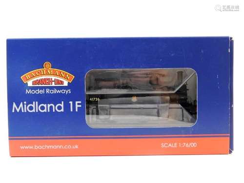 A boxed 00 gauge Bachmann model train: BM Midland