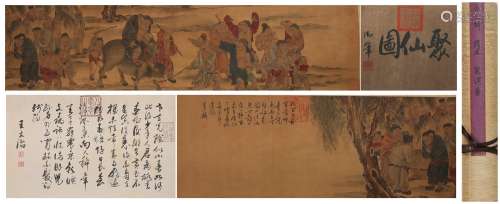 A Li gonglin's figure hand scroll