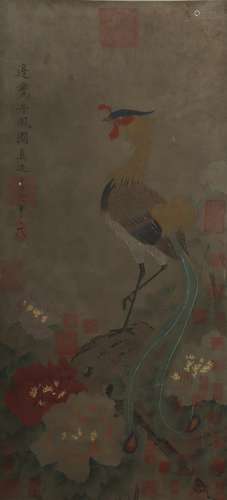 A Song huizong's flowers and birds painting