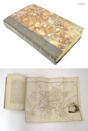 Book: An History of Birmingham (W. Hutton, pub. Thomas Pearson 1795), third edition, with monochrome
