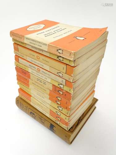Books: a collection of mid-20thC Penguin paperbacks, comprising: Under Western Eyes, Lord Jim (