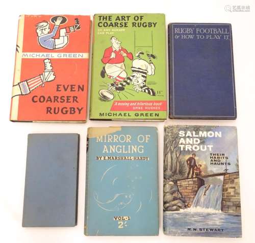 Books, sporting interest: Salmon and Trout , their habits and haunts (R . N. Stewart, pub. W. & R.